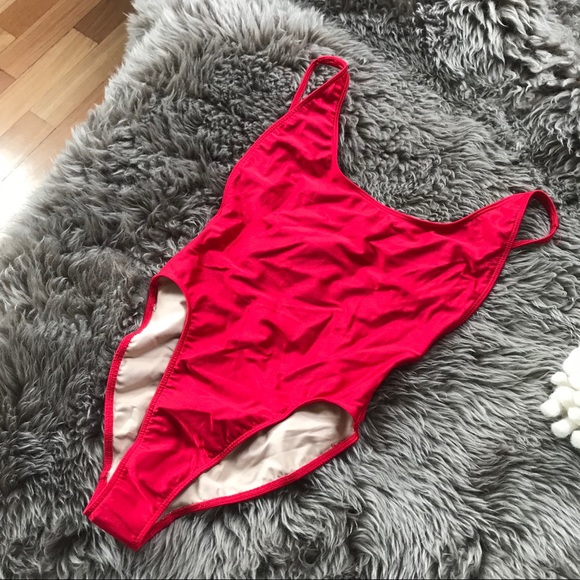 American Apparel Other - American Apparel Nylon Tricot High Cut Red Origina